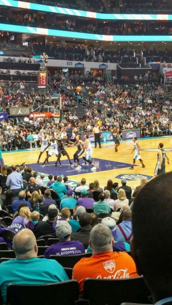 Spectrum Center, section: 117, row: L, seat: 19