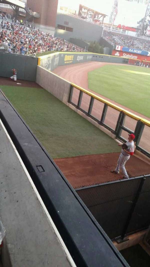 Truist Park, section: 144, row: 9, seat: 1
