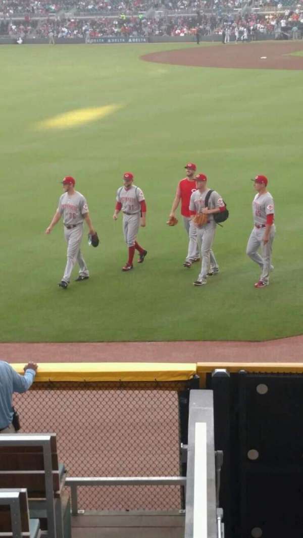 Truist Park, section: 144, row: 9, seat: 1