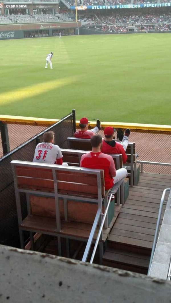 Truist Park, section: 144, row: 9, seat: 1