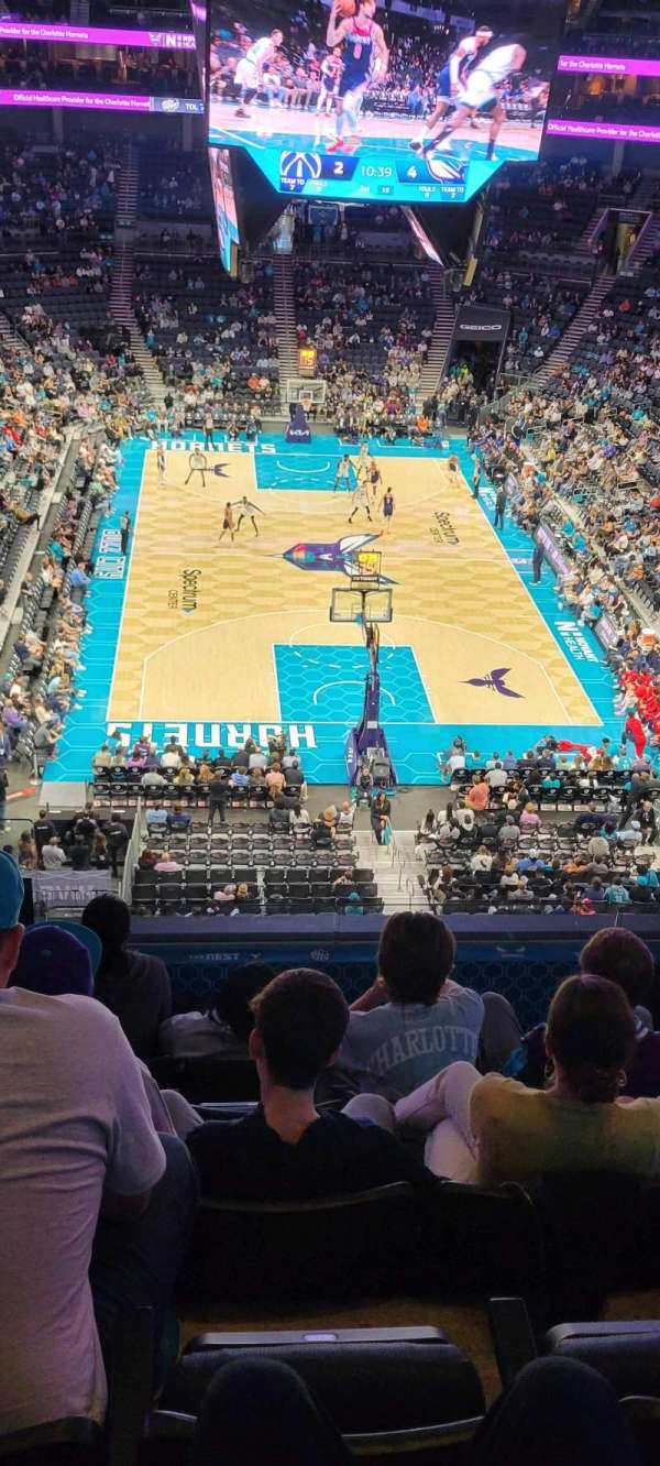 Spectrum Center, section: 217, row: B, seat: 22