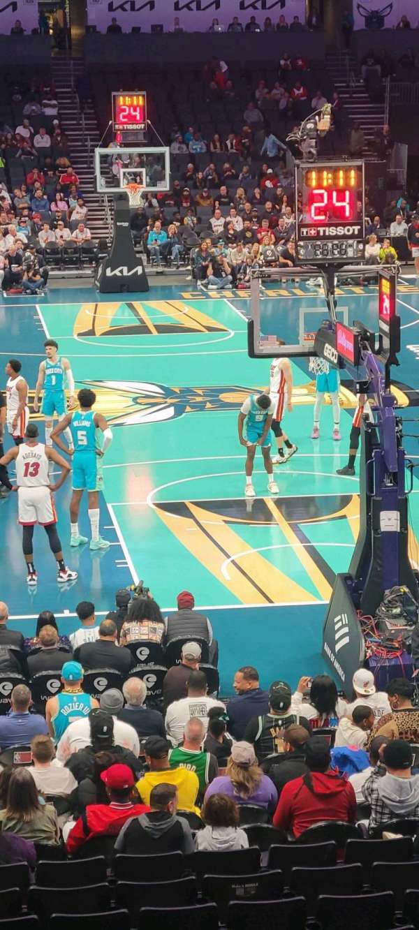 Spectrum Center, section: 101, row: alR, seat: 5