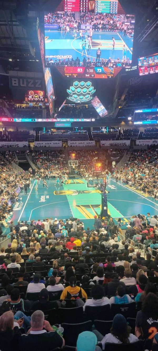 Spectrum Center, section: 101, row: R, seat: 5