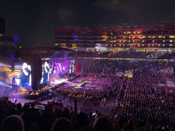 Levi's Stadium, section: C216, row: 15, seat: 1