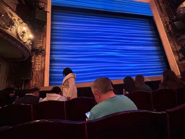 Novello Theatre, section: Stalls, row: E, seat: 18
