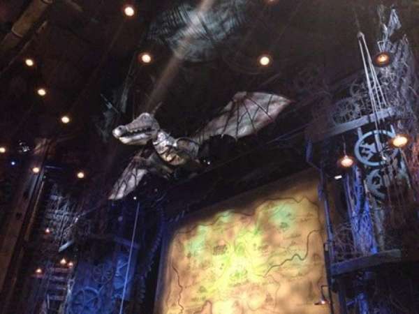 Apollo Victoria Theatre, section: STALLS, row: J, seat: 6