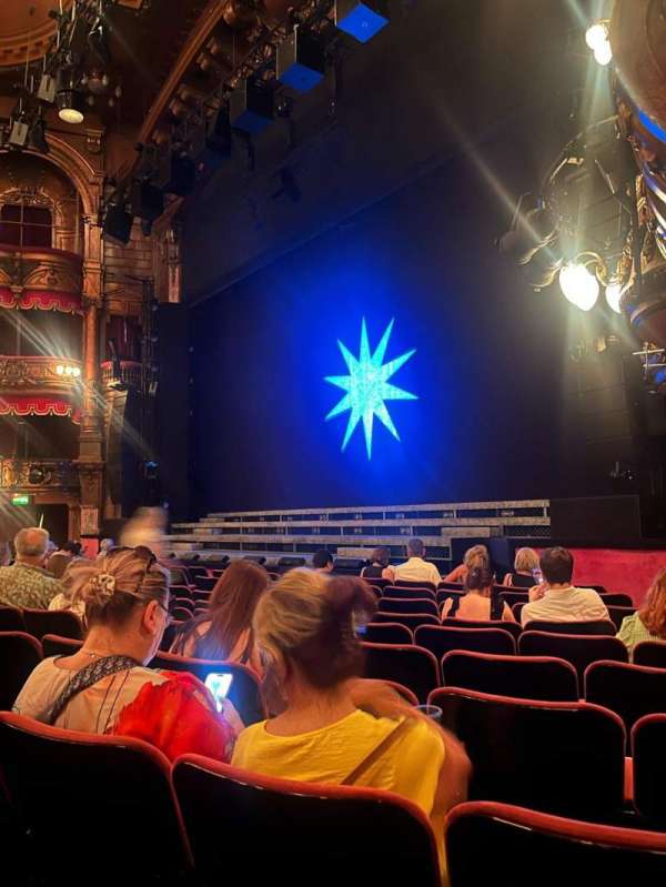 The London Palladium, section: Stalls, row: K, seat: 2