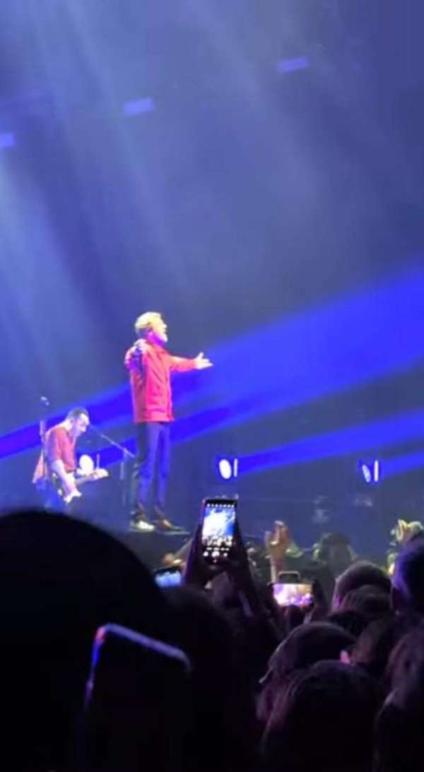 Accor Arena, section: Fosse