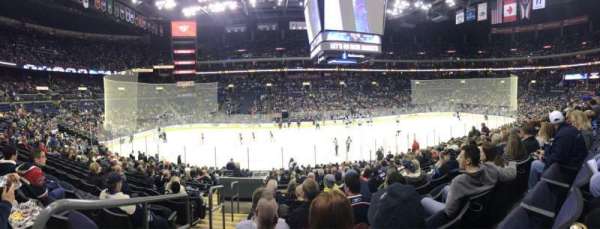 Nationwide Arena, section: 115, row: U, seat: 19