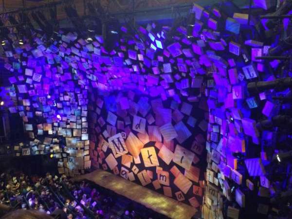 Shubert Theatre, section: Mezzanine R, row: B, seat: 18