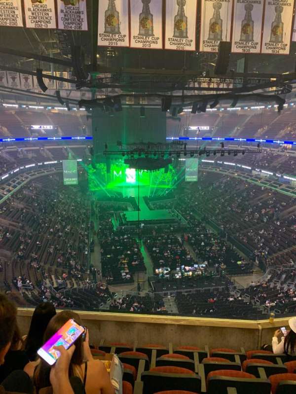United Center, section: 310, row: 6, seat: 12