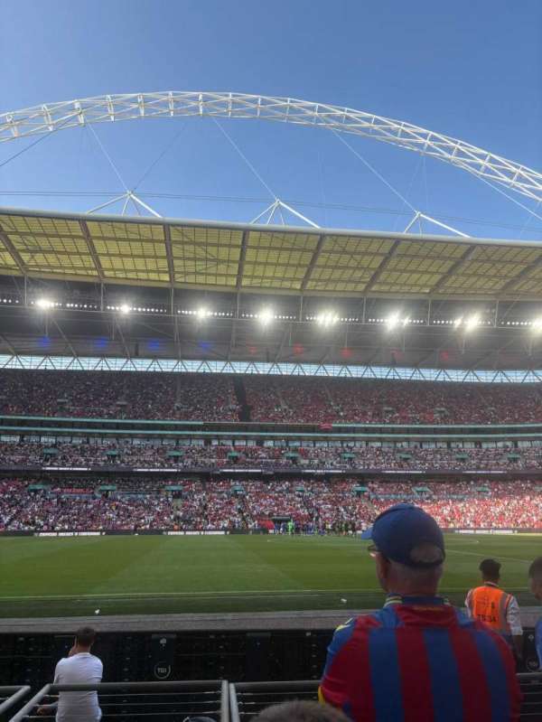 Wembley Stadium, section: 124, row: 4, seat: 33