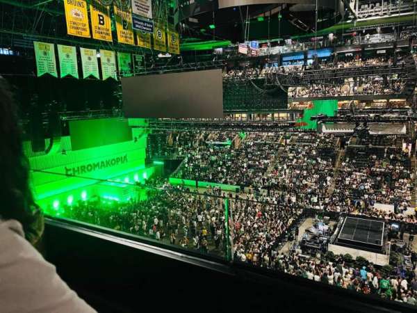 TD Garden, section: 315, row: 1, seat: 3