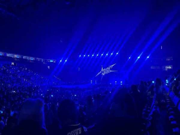 Dickies Arena, section: 109, row: 8, seat: 1