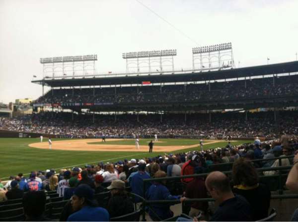 Wrigley Field, section: 106