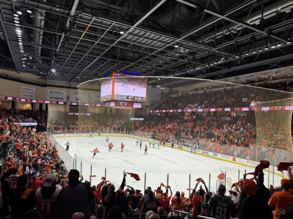 PPL Center, section: 112, row: 17, seat: 1