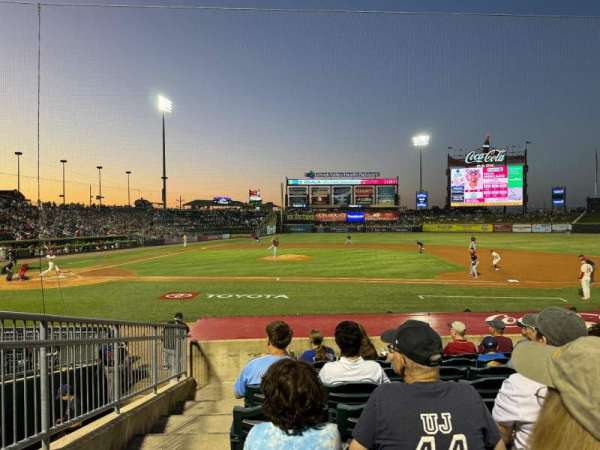 Coca-Cola Park, section: 107, row: M, seat: 1