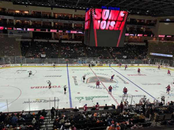 PPL Center, section: 205, row: 1, seat: 1