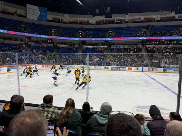 Mohegan Sun Arena at Casey Plaza, section: 105, row: E, seat: 12
