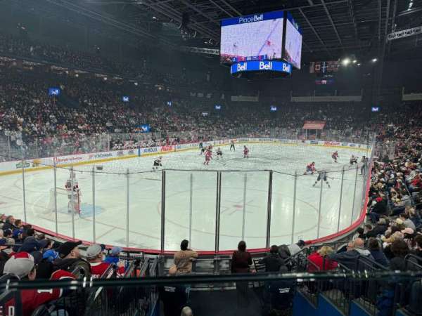 Place Bell, section: 112, row: K, seat: 12