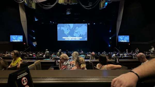 David Copperfield Theatre, section: 2, row: 10j, seat: 3