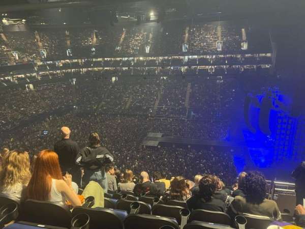 The O2, London, section: 421, row: M, seat: 949