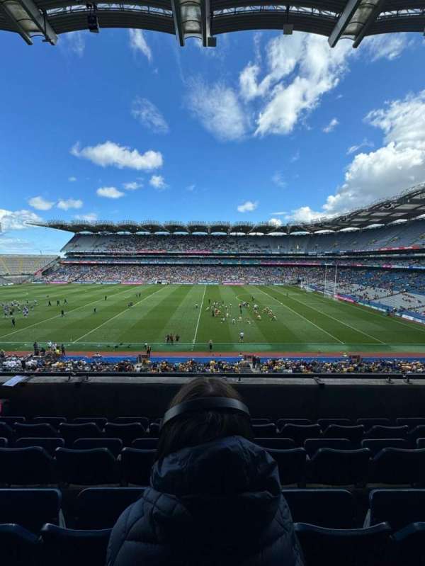 Croke Park, section: 529, row: E, seat: 23