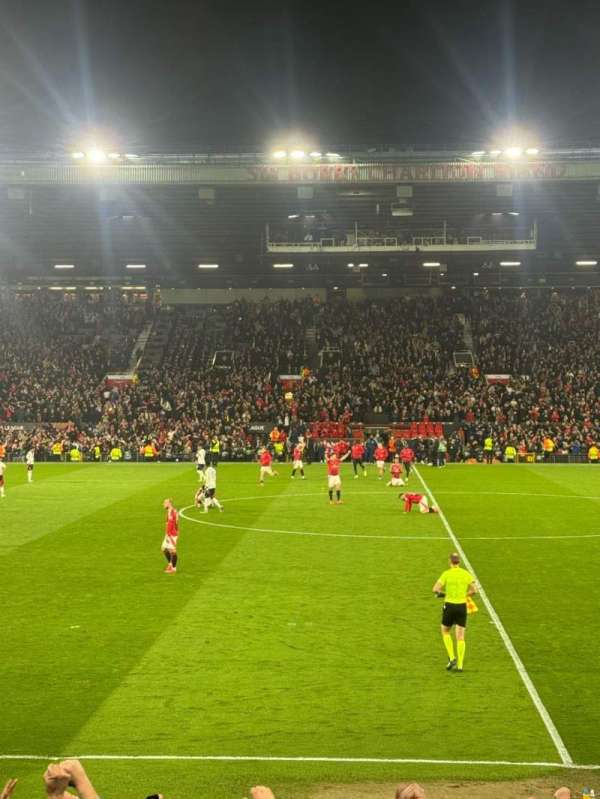 Old Trafford, section: N1407, row: TT, seat: 159