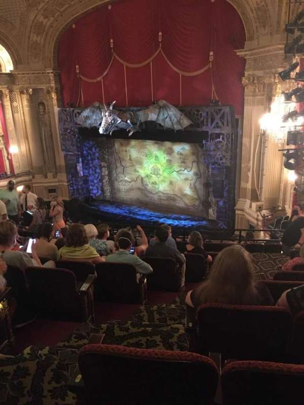 Citizens Bank Opera House, section: Mezzanine R, row: I, seat: 34