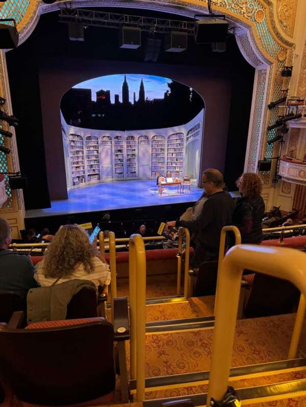 James Earl Jones Theatre, section: Mezzanine L, row: E, seat: 1