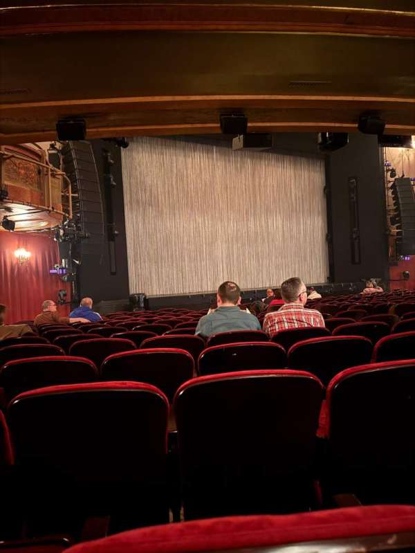 St. James Theatre, section: Orchestra L, row: P, seat: 17