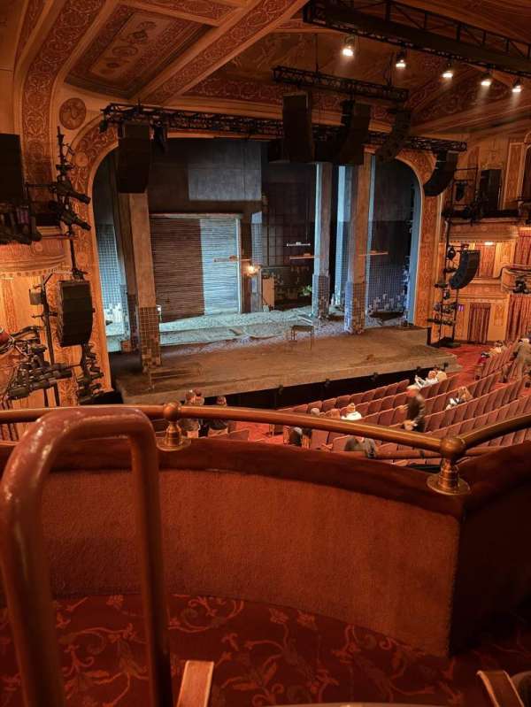Winter Garden Theatre, section: Mezzanine LC, row: B, seat: 31