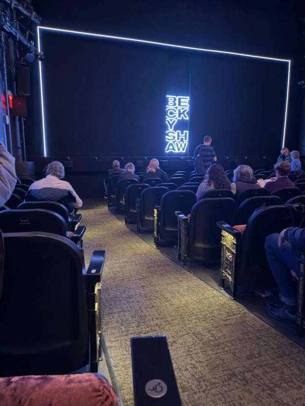 Hayes Theater, section: Orchestra L, row: L, seat: 1