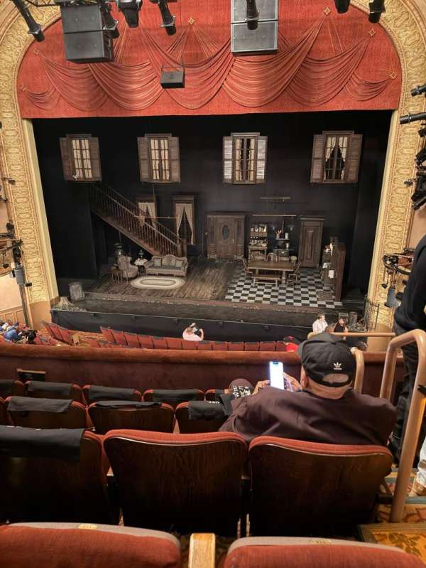 Barrymore Theatre, section: Front Mezzanine C, row: E, seat: 114