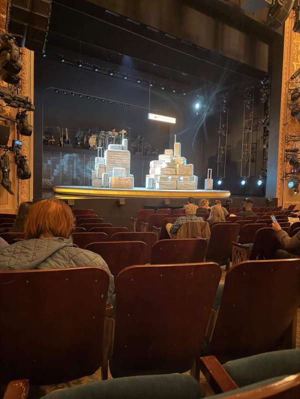 Longacre Theatre, section: Orchestra L, row: K, seat: 8