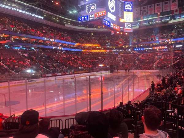 Xfinity Mobile Arena, section: 109, row: 11, seat: 11