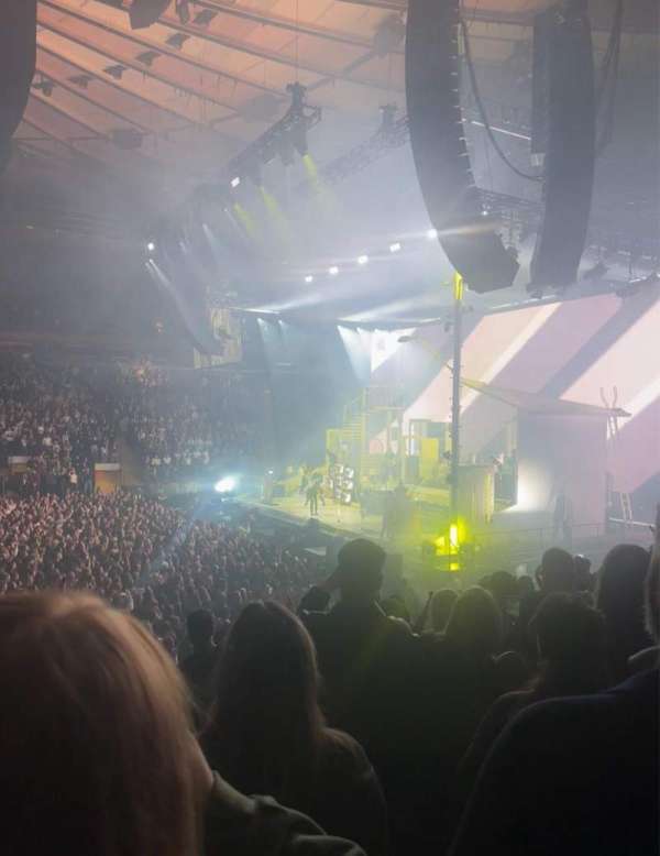 Madison Square Garden, section: 108, row: 8, seat: 2
