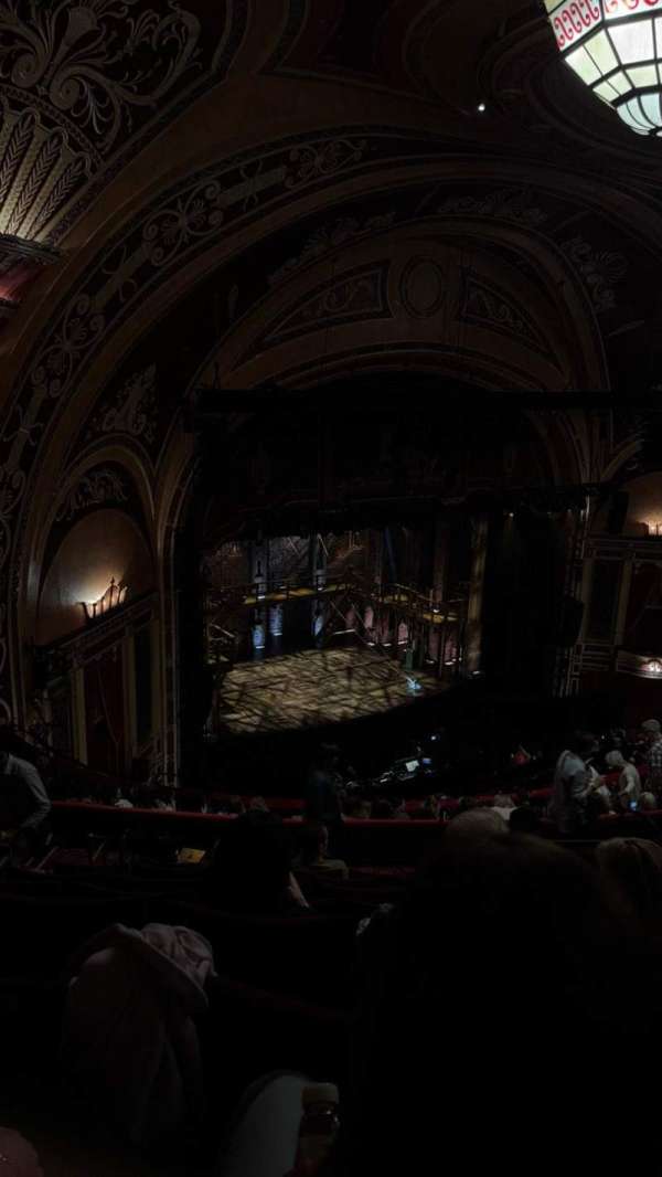 Liverpool Empire, section: Circle, row: O, seat: 79