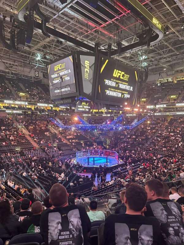 Delta Center, section: 21, row: 9, seat: 6