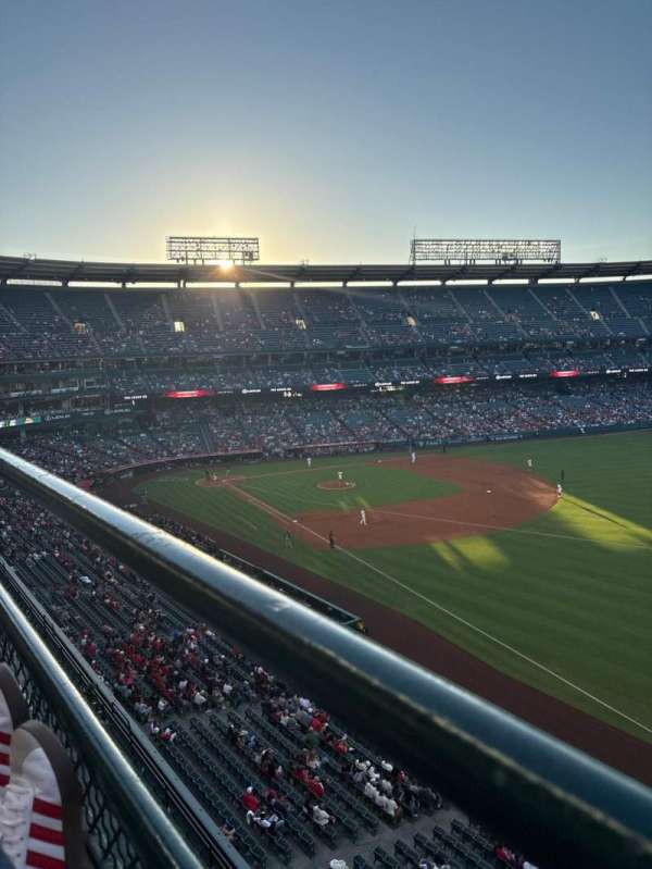 Angel Stadium, section: 430, row: A, seat: 13