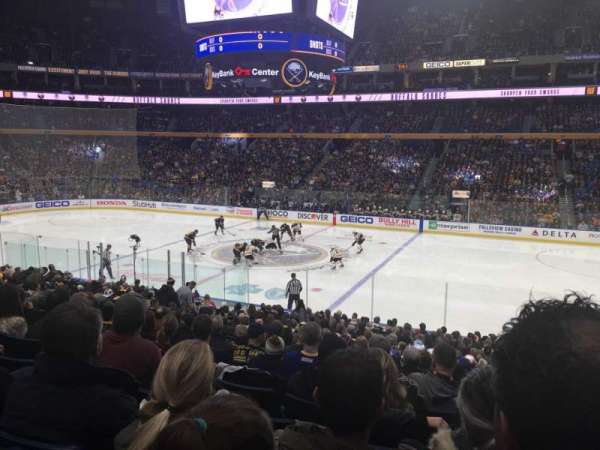 KeyBank Center, section: 116, row: 21, seat: 3