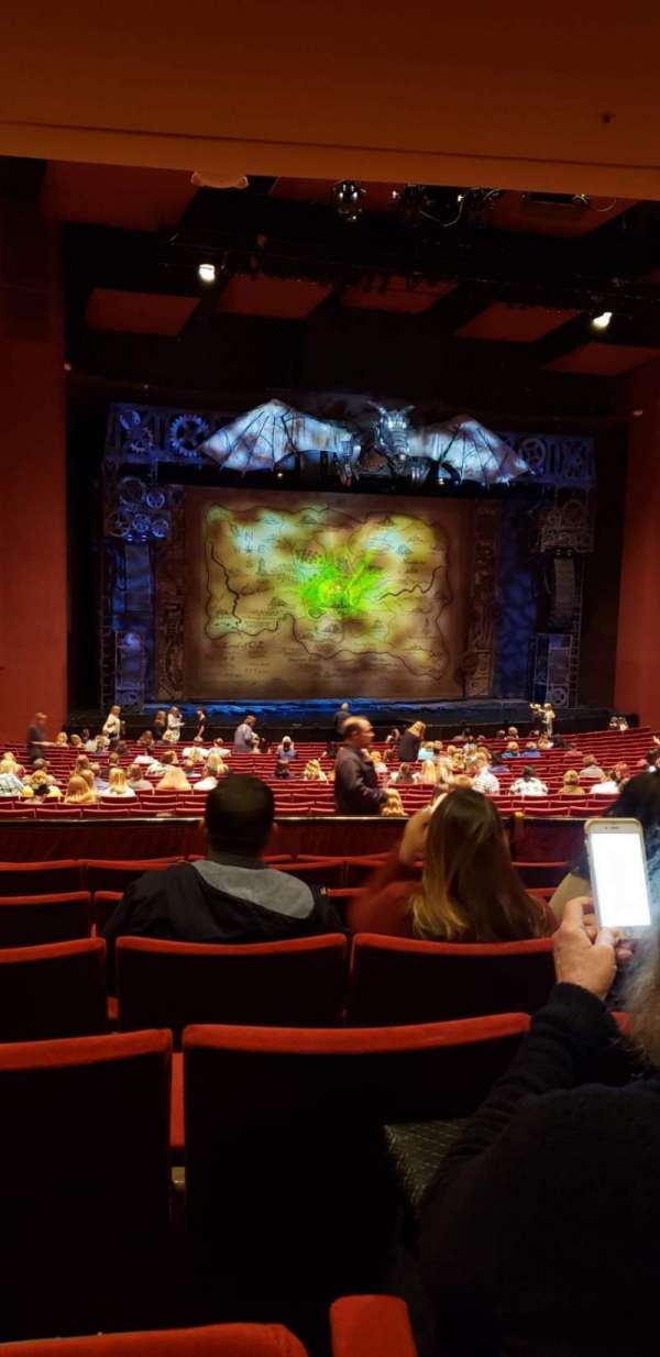 San Diego Civic Theatre, section: Dress Circle L, row: G, seat: 37