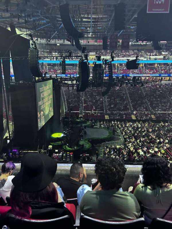 Lenovo Center, section: 206, row: D, seat: 9