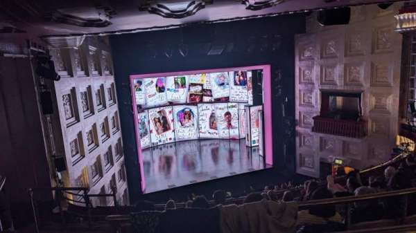 Savoy Theatre, section: Dress Circle, row: H, seat: 26