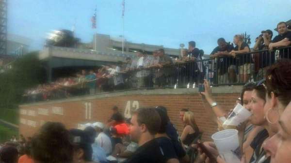 Comerica Park, section: 102, row: AA, seat: 17