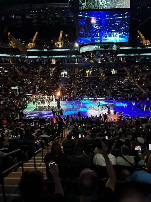 Barclays Center, section: 24, row: 21, seat: 16