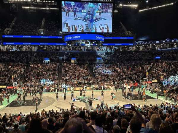 Barclays Center, section: 24, row: 21, seat: 16