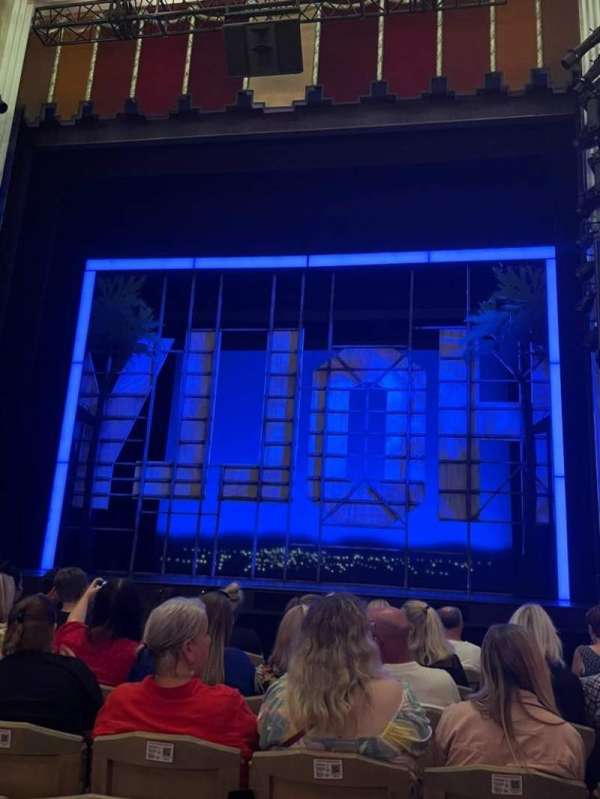 Savoy Theatre, section: Stalls, row: G, seat: 7