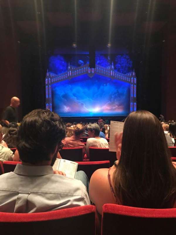 San Diego Civic Theatre, section: Orchestra L, row: V, seat: 5