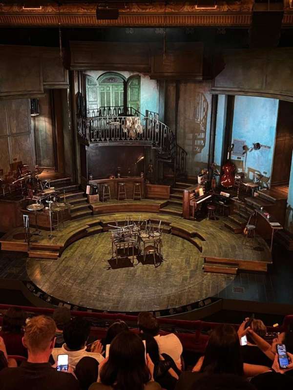 Walter Kerr Theatre, section: Mezzanine C, row: F, seat: 101